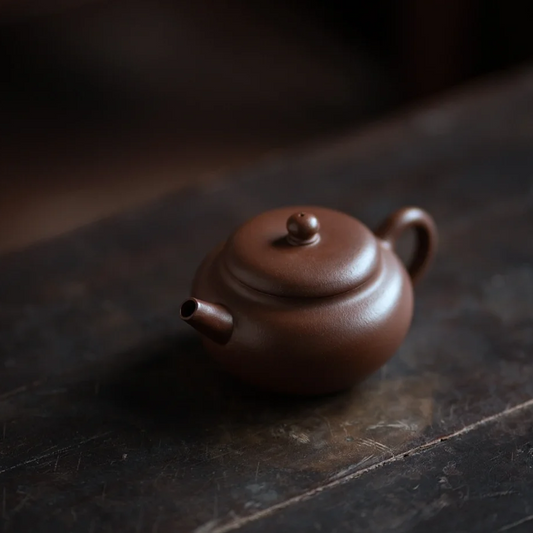 Aged Zini Yuan Gu 100ml Yixing Teapot