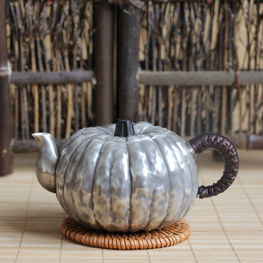 Pure Silver 999 "Pumpkin" Teapot * 200ml