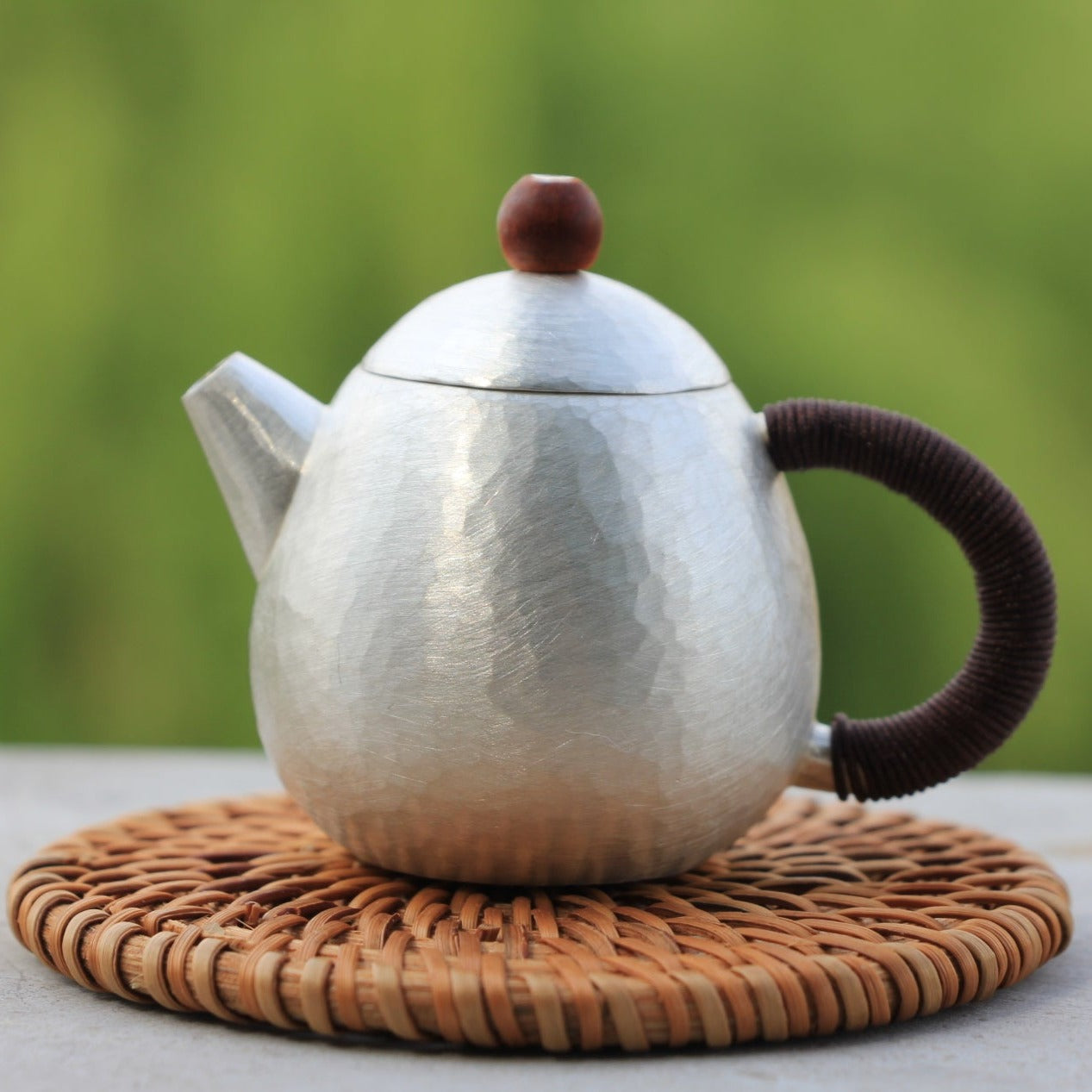 Reine .999-Silber-Gong-Fu-Teekanne (50ml)