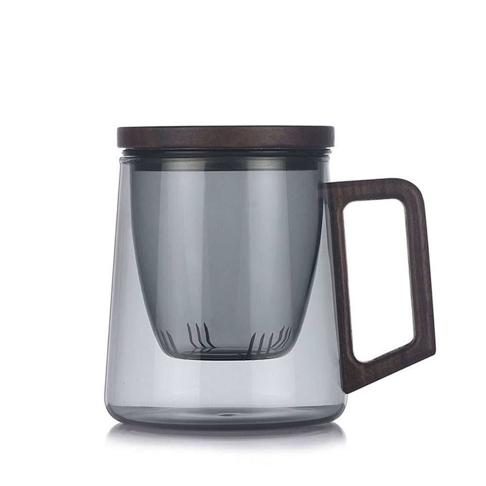 Teetasse aus Glas fürs Büro mit Teesieb – Jiangnan Sourcing