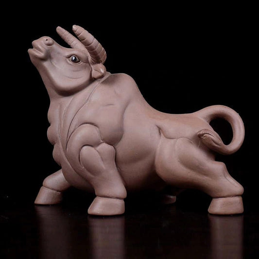 Yixing Clay Bull Tea Pet