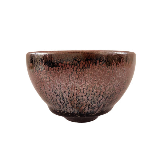 'Pink Space' Tenmoku Tea Cup