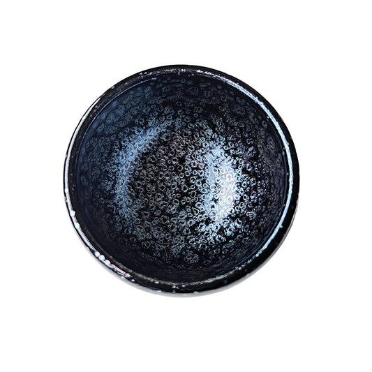 'Origin of Life' Blue Chanding Tenmoku Tea Cup