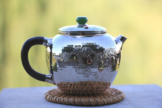 Pure Silver 999 "Gourd" Teapot * 200ml