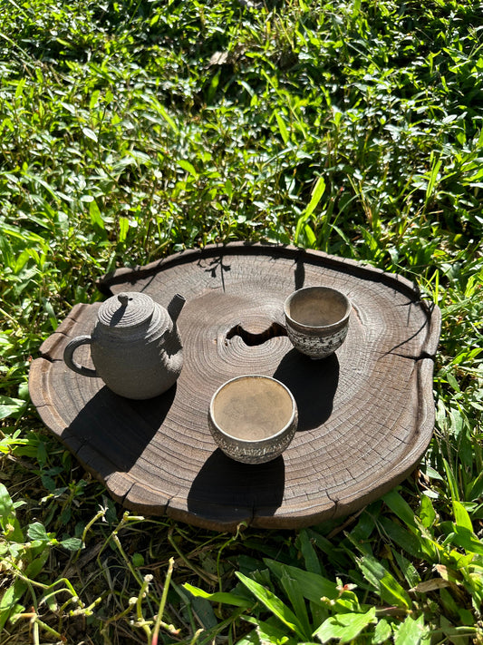 Japanese-Style Camphor Wood Tea Table Handcrafted Original Design Irregular Shape Black Tea Boat Tea Tray