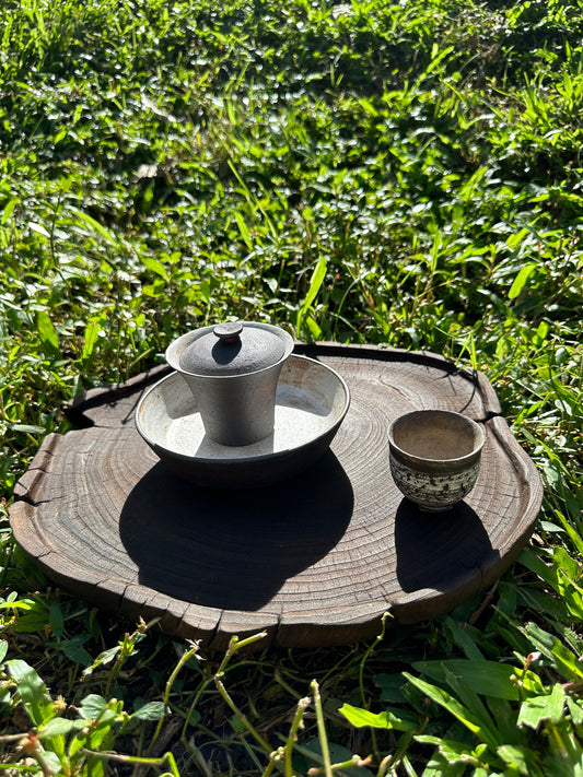 Japanese-Style Camphor Wood Tea Table Handcrafted Original Design Irregular Shape Black Tea Boat Tea Tray
