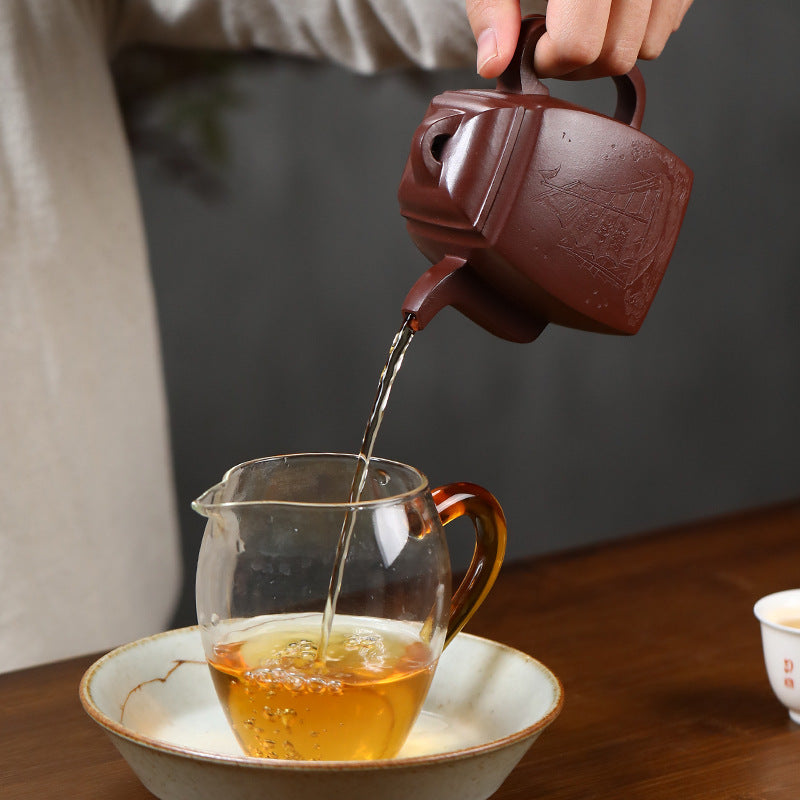 Ride-the-Wave Han Square Teapot – Jiangnan Sourcing