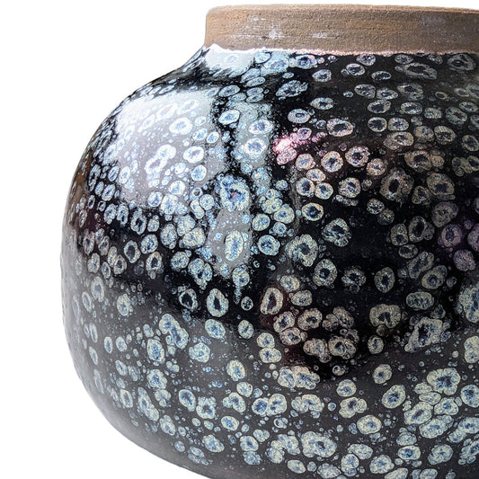 'Origin of Life' Blue Chanding Tenmoku Tea Cup