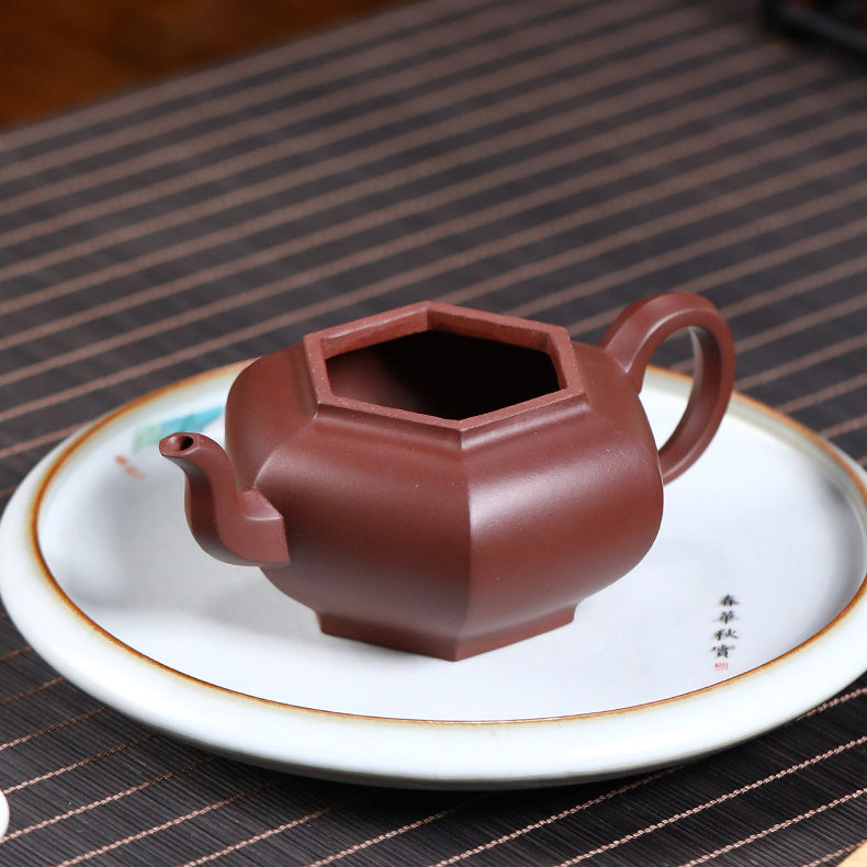 六角笑樱紫砂壶– Jiangnan Sourcing