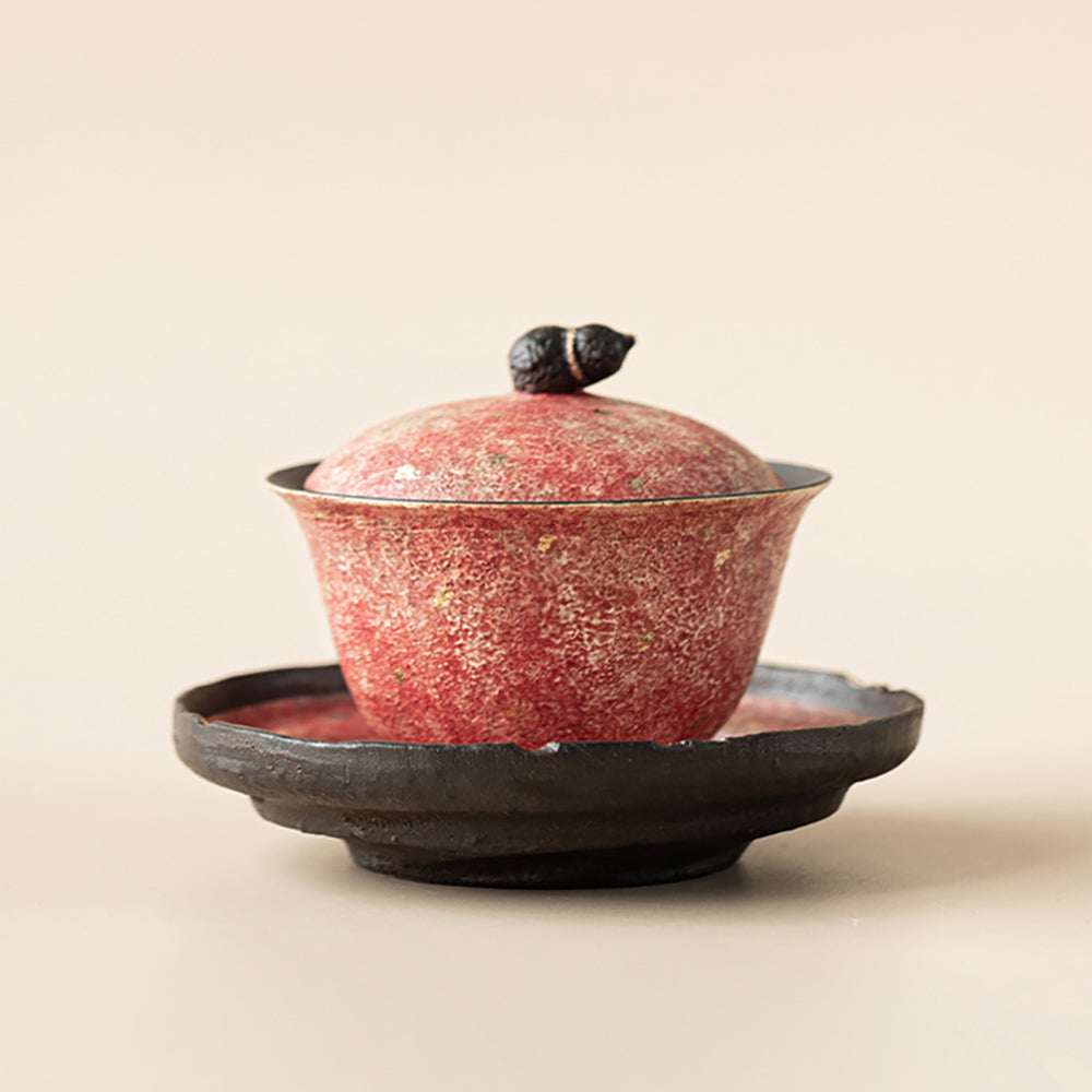 분홍색 암석 도기 개완 – Jiangnan Sourcing