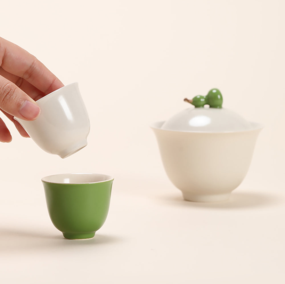 ひょうたん 蓋碗 トラベル ティーセット – Jiangnan Sourcing