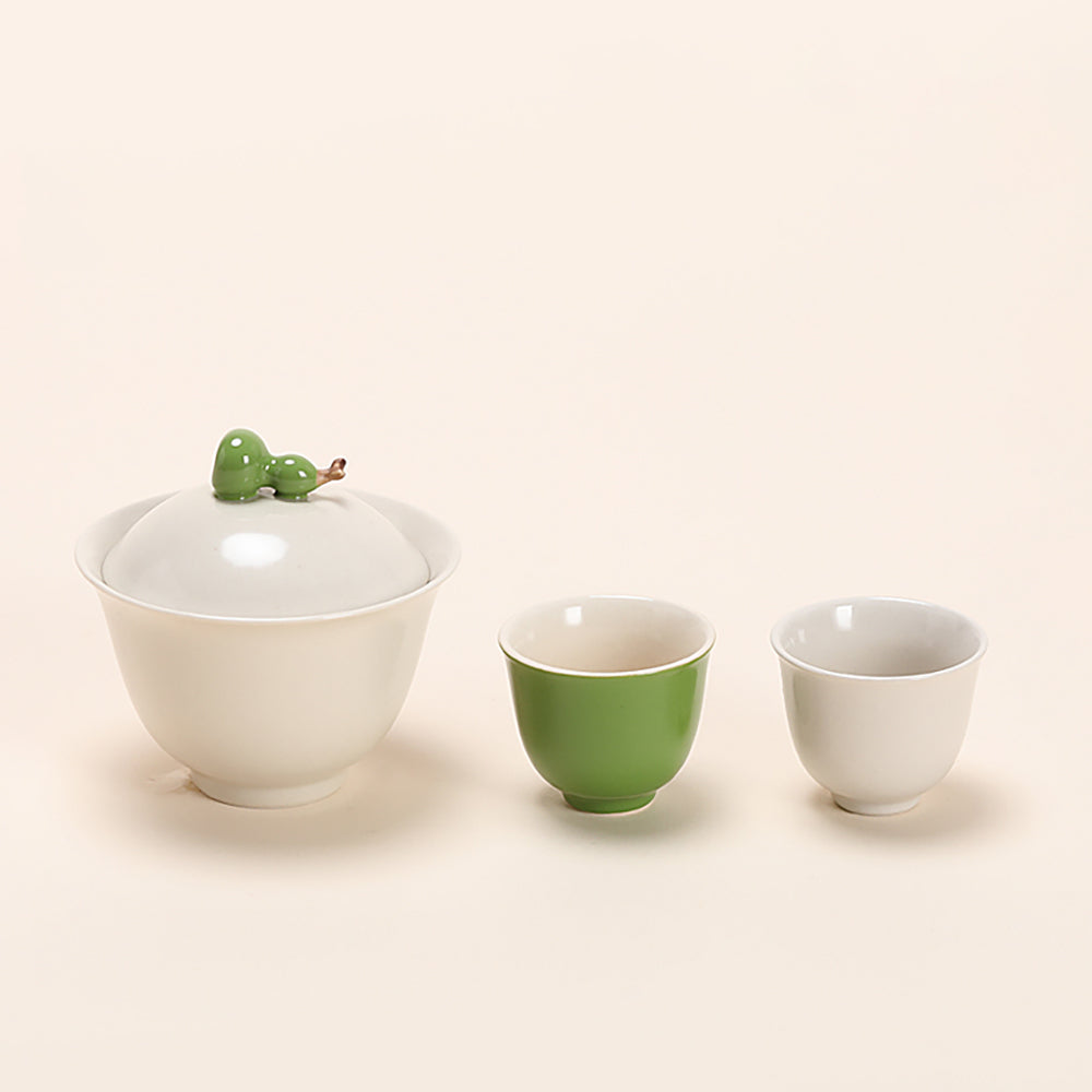ひょうたん 蓋碗 トラベル ティーセット – Jiangnan Sourcing