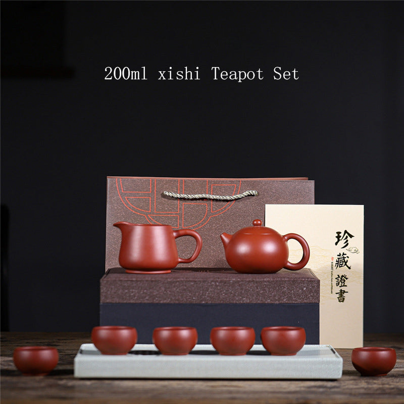 yayayayaセット Zisha Clay Teaware Gift Set for Loose Leaf Tea | Artisan Brewing