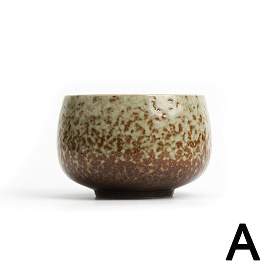 용암석 선(禪) 공예 다기잔 (2개 세트)
