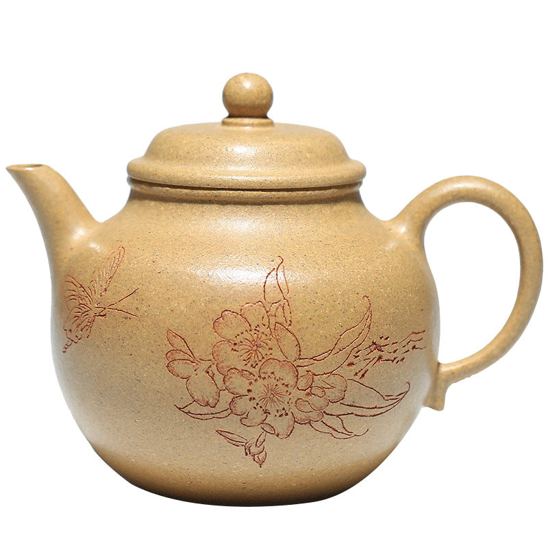 蝶花・端泥宜興急須（手作り、140ml） – Jiangnan Sourcing