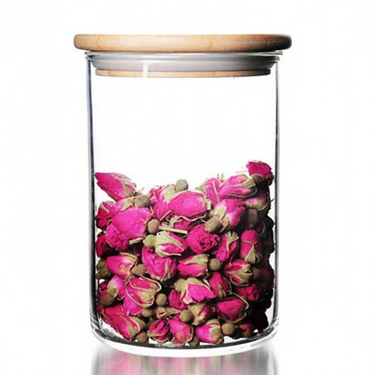 Thick Quality Glass High Tea Caddy