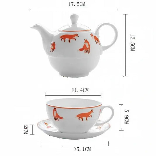 Fox Bone China Tea For One Set